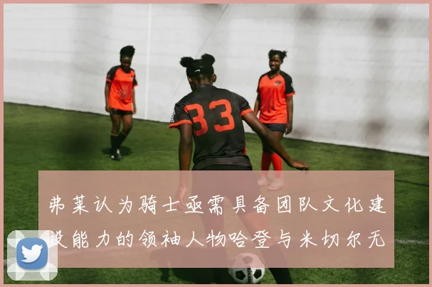 弗莱认为骑士亟需具备团队文化建设能力的领袖人物哈登与米切尔无法胜任